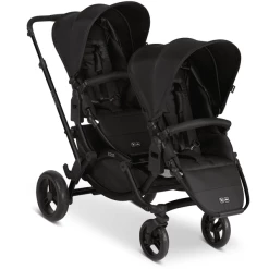 ABC DESIGN Geschwisterwagen Zoom Black/Black
