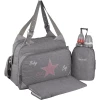 BABY ON BOARD Wickeltasche Titou Babygirl Grau