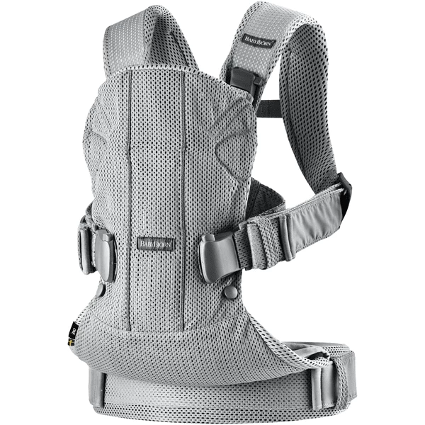 BabyBjörn BABYBJÖRN Babytrage One Air Mesh Silber Grau 1 BabyBjörn BABYBJÖRN Babytrage One Air Mesh Silber Grau