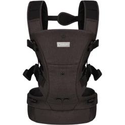 BabyGO Bauchtrage Koala Dark Grey Melange