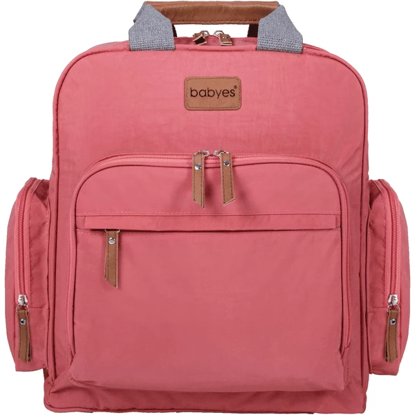BabyGO Wickelrucksack Carebag Donna Red 1 BabyGO Wickelrucksack Carebag Donna Red
