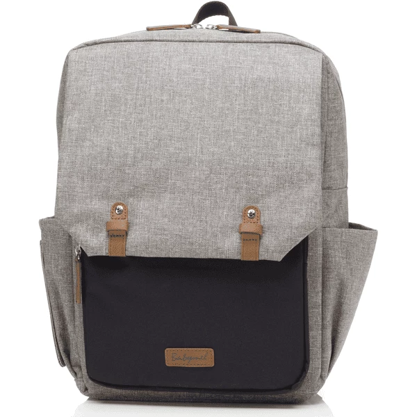 Babymel Wickelrucksack ECO George Grey-Black 1 Babymel Wickelrucksack ECO George Grey-Black
