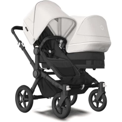Bugaboo Geschwisterwagen Donkey 5 Duo Complete Black/Misty White