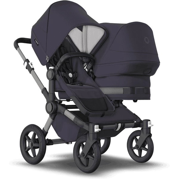 Bugaboo Geschwisterwagen Donkey 5 Duo Complete Graphite/Dark Navy 1 Bugaboo Geschwisterwagen Donkey 5 Duo Complete Graphite/Dark Navy