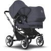 Bugaboo Geschwisterwagen Donkey 5 Duo Complete Graphite/Stormy Blue