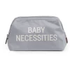 CHILDHOME Baby Necessities Kulturbeutel Grau