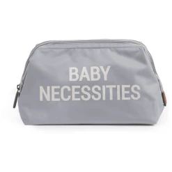 CHILDHOME Baby Necessities Kulturbeutel Grau