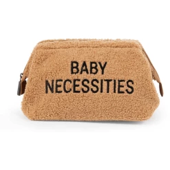 CHILDHOME Baby Necessities Kulturbeutel Teddy Beige