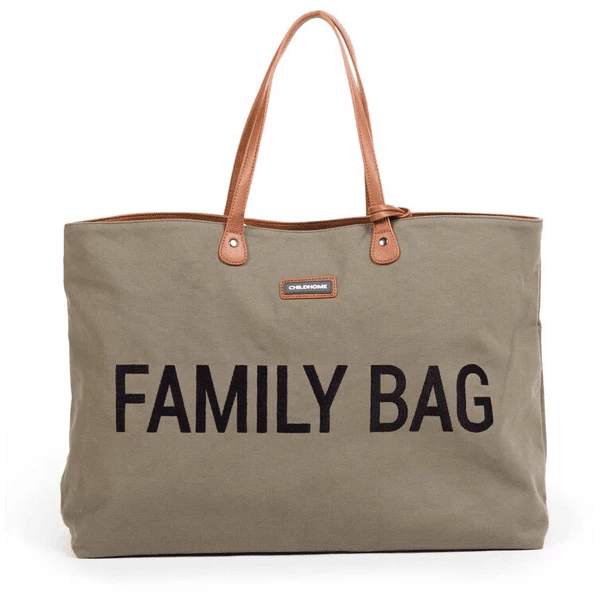 CHILDHOME Family Bag Canvas Khaki 1 CHILDHOME Family Bag Canvas Khaki