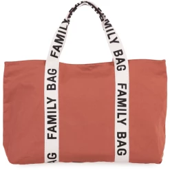 CHILDHOME Family Bag Signatur Canvas Terracotta