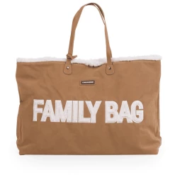 CHILDHOME Family Bag Velours Braun