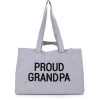 CHILDHOME Grandpa Bag Canvas Grau