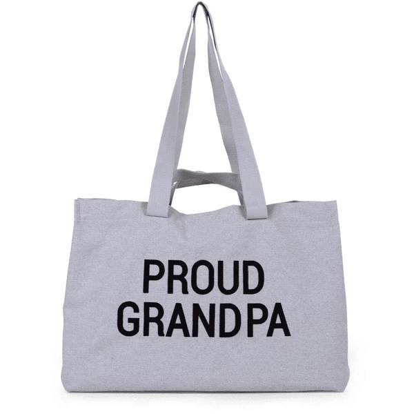 CHILDHOME Grandpa Bag Canvas Grau 1 CHILDHOME Grandpa Bag Canvas Grau