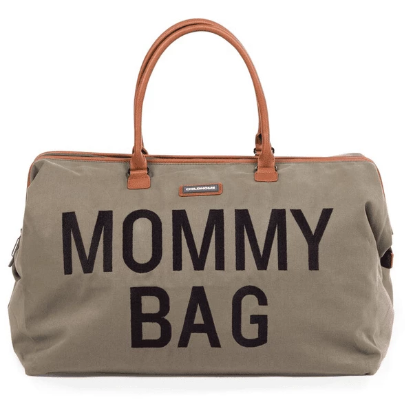 CHILDHOME Mommy Bag Canvas Khaki 1 CHILDHOME Mommy Bag Canvas Khaki