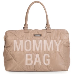 CHILDHOME Mommy Bag Gesteppt Beige