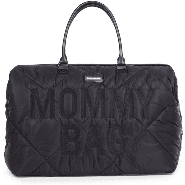 CHILDHOME Mommy Bag Gesteppt Schwarz 1 CHILDHOME Mommy Bag Gesteppt Schwarz