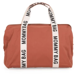 CHILDHOME Mommy Bag Signatur Canvas Terracotta