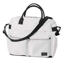 Emmaljunga Wickeltasche Travel Lounge Leatherette White