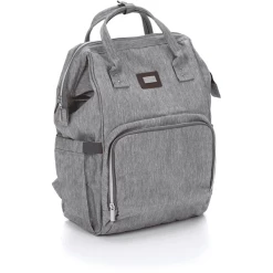 Fillikid Wickelrucksack Paris Melange Hellgrau