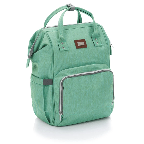 Fillikid Wickelrucksack Paris Melange Mint 1 Fillikid Wickelrucksack Paris Melange Mint