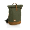 Fillikid Wickelrucksack Rolltop Berlin Grün Melange