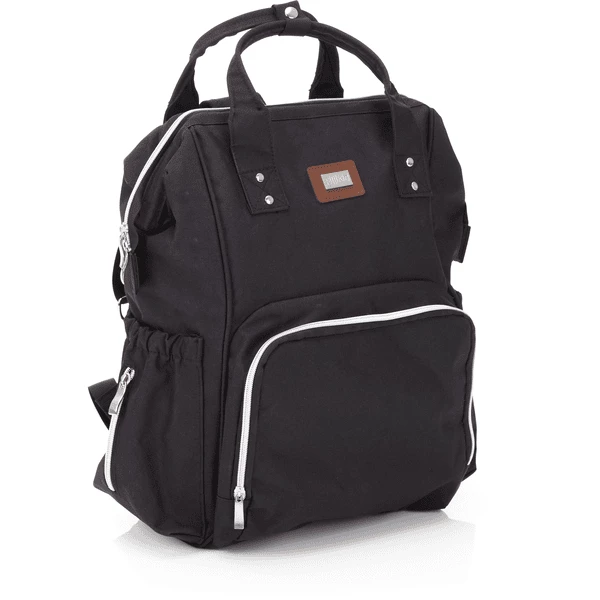 Fillikid Wickelrucksack Zürich Schwarz 1 Fillikid Wickelrucksack Zürich Schwarz