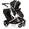 Hauck Geschwisterwagen Duett 2 Black/Forest