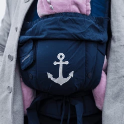 Hoppediz Babytrage Bondolino Marine Mit Anker -Stokke Shop hoppediz babytrage bondolino marine mit anker a411781 7