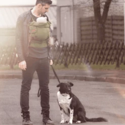 Hoppediz Babytrage Bondolino Oliv -Stokke Shop hoppediz babytrage bondolino oliv a412163 12