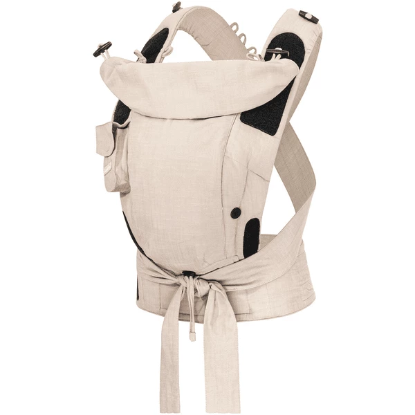 Hoppediz Babytrage Bondolino Schwarz Mit Blumen 4 Hoppediz Babytrage Bondolino Schwarz Mit Blumen – Bild 4