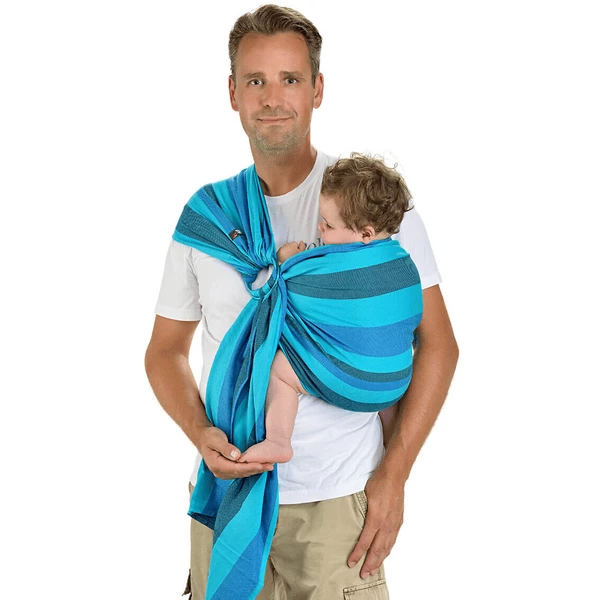 Hoppediz Babytragetuch Gewebter Ring-Sling Dublin 1 Hoppediz Babytragetuch Gewebter Ring-Sling Dublin