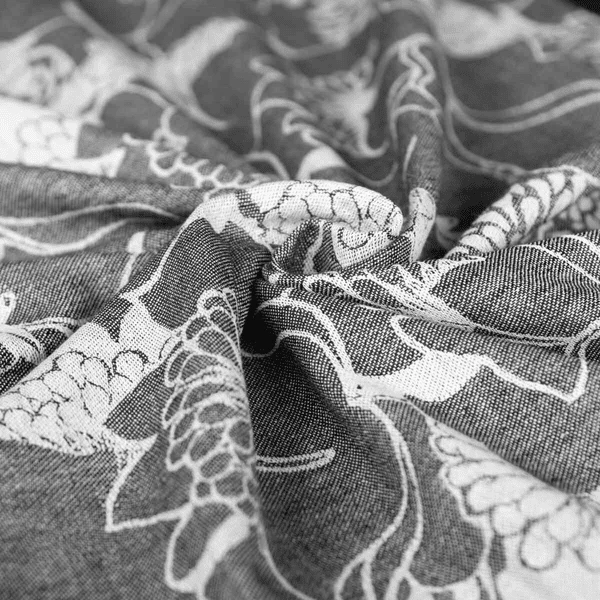 Hoppediz Babytragetuch Gewebter Ring-Sling Florenz 2 Hoppediz Babytragetuch Gewebter Ring-Sling Florenz – Bild 2