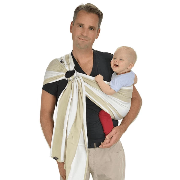 Hoppediz Babytragetuch Gewebter Ring-Sling Kairo 1 Hoppediz Babytragetuch Gewebter Ring-Sling Kairo