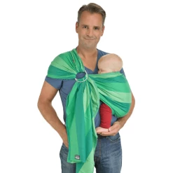 Hoppediz Babytragetuch Gewebter Ring-Sling Lima