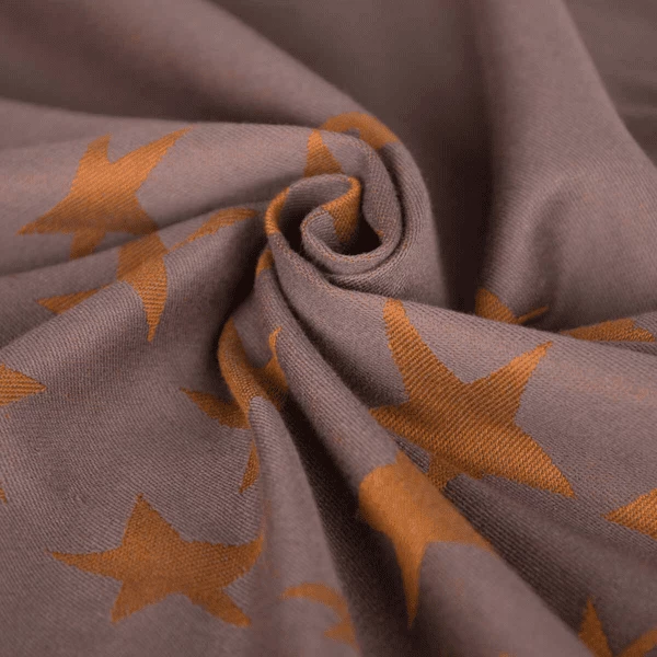 Hoppediz Babytragetuch Gewebter Ring-Sling Los Angeles Kupfer 2 Hoppediz Babytragetuch Gewebter Ring-Sling Los Angeles Kupfer – Bild 2