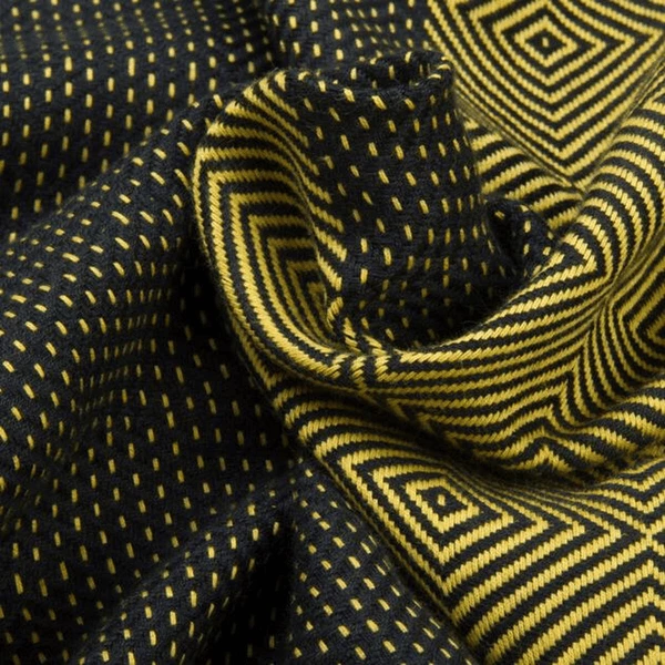 Hoppediz Babytragetuch Gewebtes Tragetuch Papamoa Lemon 2 Hoppediz Babytragetuch Gewebtes Tragetuch Papamoa Lemon – Bild 2