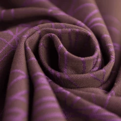 Hoppediz Babytragetuch Ring-Sling KbA-Qualität New York Mocca-viola -Stokke Shop hoppediz babytragetuch ring sling kba qualitaet new york mocca viola a360057 3