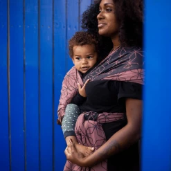 Hoppediz Babytragetuch Tragetuch KbA-Qualität Malmö Rose -Stokke Shop hoppediz babytragetuch tragetuch kba qualitaet malmoe rose a334490 2