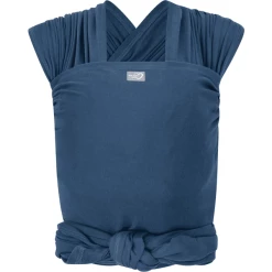 Hoppediz Elastisches Babytragetuch Neugeborenen Tragetuch Indigo