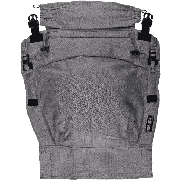 Hoppediz Tragezubehör Nabaca Zusatzpanel Größe L London Weiß 1 Hoppediz Tragezubehör Nabaca Zusatzpanel Größe L London Weiß