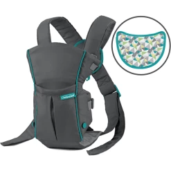 Infantino SWIFT™ CLASSIC BABYTRAGE, Grau Mit Tasche