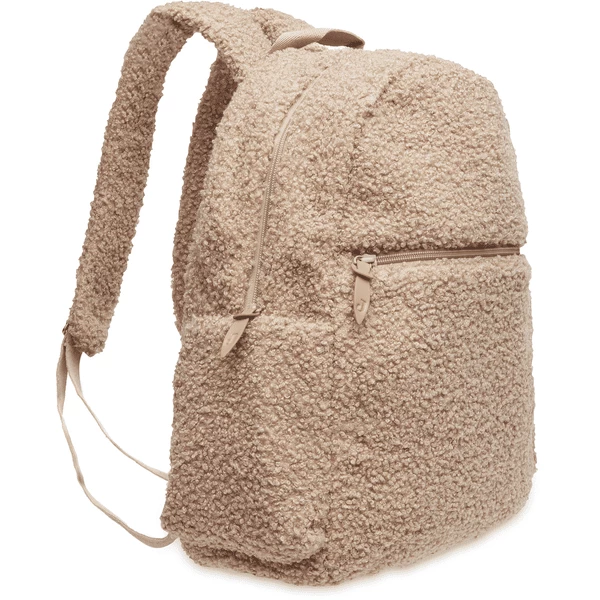 Jollein Wickeltasche Rucksack Boucle Biscuit 1 Jollein Wickeltasche Rucksack Boucle Biscuit