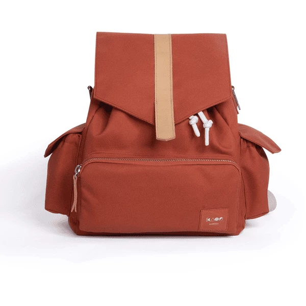 KAOS Wickelrucksack Ransel Terracotta / Natur 1 KAOS Wickelrucksack Ransel Terracotta / Natur