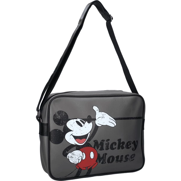 Vadobag Kidzroom Schultertasche Mickey Mouse There's Only One Grey 1 Vadobag Kidzroom Schultertasche Mickey Mouse There's Only One Grey