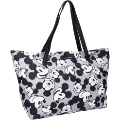 Vadobag Kidzroom Shopping Tasche Mickey Mouse Everywhere Grey