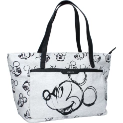 Vadobag Kidzroom Shopping Tasche Mickey Mouse Something Special Grey