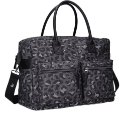 Kidzroom Wickeltasche Care Leopard Love Black