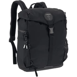 LÄSSIG Wickelrucksack Outdoor Backpack Black