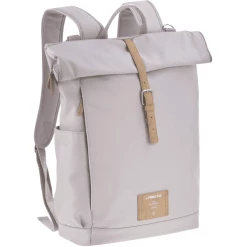 LÄSSIG Wickelrucksack Rolltop Backpack Grau