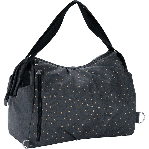 LÄSSIG Wickeltasche Casual Twin Bag Triangle Dark Grey 1 LÄSSIG Wickeltasche Casual Twin Bag Triangle Dark Grey